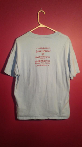 RARE ORIGINAL VINTAGE 1995 ATHENS GA. LOVE TRACTOR T-SHIRT REM PYLON B-52'S - Picture 4 of 4