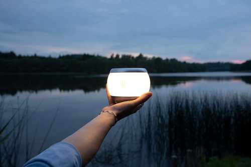 Isabella Pack of Two Solar Rechargeable Windscreen Lights for Camping - Picture 3 of 5