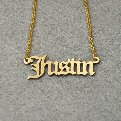 Personalized Name Necklace Customized 