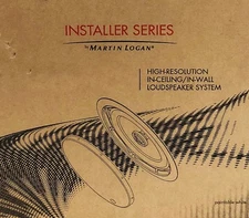 MartinLogan ML-67 6.5" aimable 2way Ceiling Speaker $250 List! AUTHORIZED-DEALER