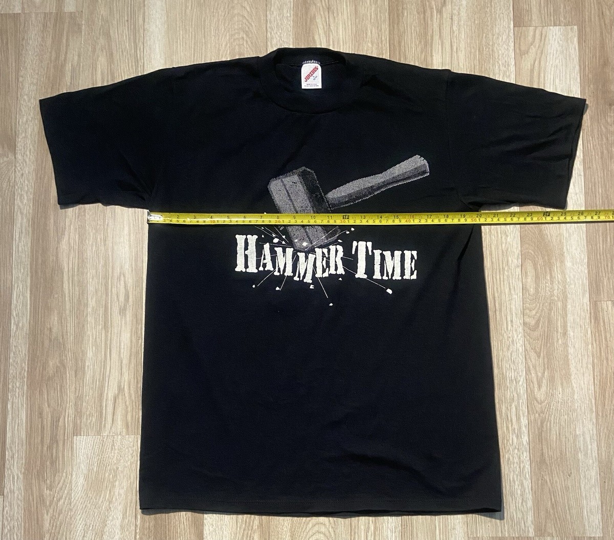 1990 Vintage NBA Detroit Pistons Hammer Time Bad Boys T Shirt Size 