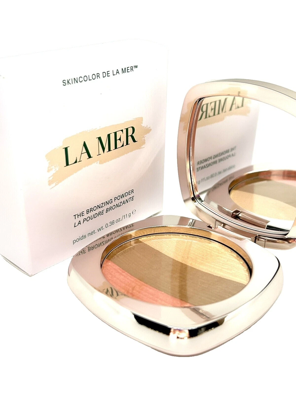 Bronceador cara LA MER, Contorno y Resaltador