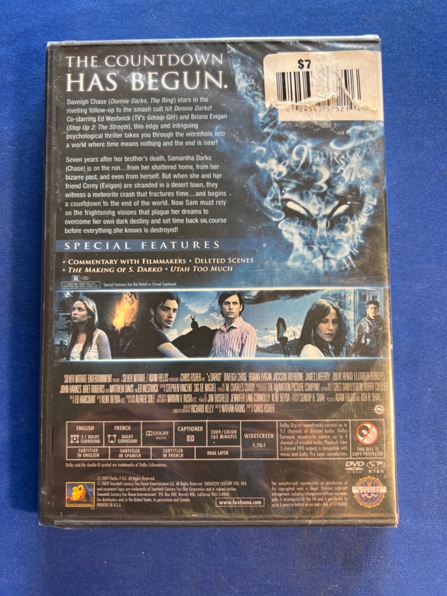 S.Darko “Donnie Darko Tale” (DVD) widescreen………….BRAND NEW