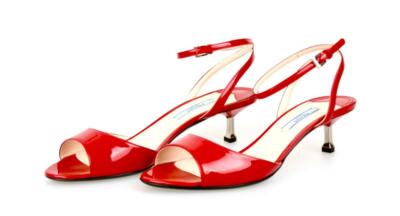 LUXUS PRADA SLIG PUMPS SCHUHE SANDALEN 1X576E ROT NEU 37 37,5