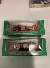 Hess Miniature Fire Truck: 1999: 2 Trucks: Brand New in Box - Never Used