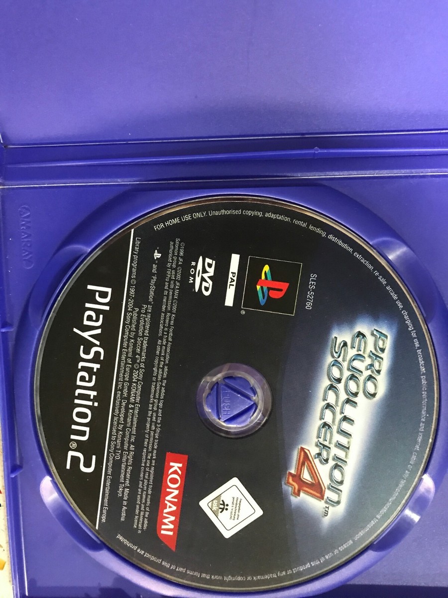 Pro Evolution Soccer 4 - PS2 - Jeu Occasion Pas Cher