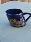 Italia Pisa Leaning Tower Of Pisa Slanted Mug Cup Italy Souvenir Cobalt Blue Mug — photo 1