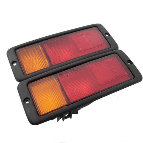 Par de faros antiniebla parachoques trasero trasero para Mitsubishi Pajero Montero 1990-1999 - Imagen 3 de 5