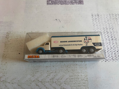 Magirus 4500 Edeka 42215 Brekina 1/87 HO Miniature Truck Car