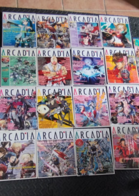 Konvolut 17 japanische Zeitschriften ''Arcadia'' - Arcade Culture, Videospiele
