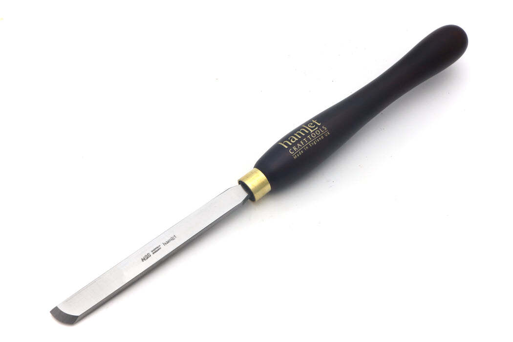 Hamlet Craft Tools Rolled Edge Radius Skew Chisel - 3/4" Wide