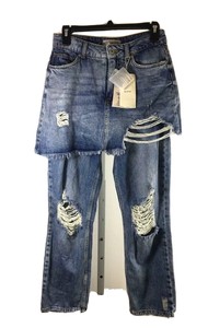 ☀️Bershka vintage style mom jeans ☀️ blue wash denim - Depop