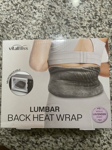 VitalBliss Lumbar Back heat wrap. (with Lavender scent) - Picture 1 of 1