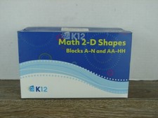 K-12 Math 2-D Shapes Pattern Blocks Fractions Math Homeschool