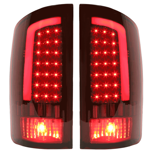Red For Dodge Ram 1500 2002-2006 Ram 2500 3500 03-06 LED Tail Lights Brake Lamps - Picture 9 of 16