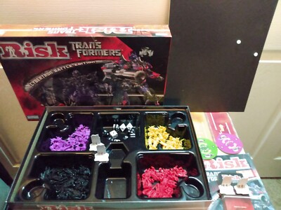 [3/6 PEGS] Hasbro 2007 RISK Transformers Cybertron Battle Edition Board Game
