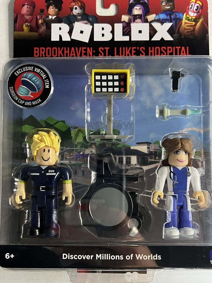 Roblox Brookhaven St. Luke's Hospital Figure Pack Brand new A1