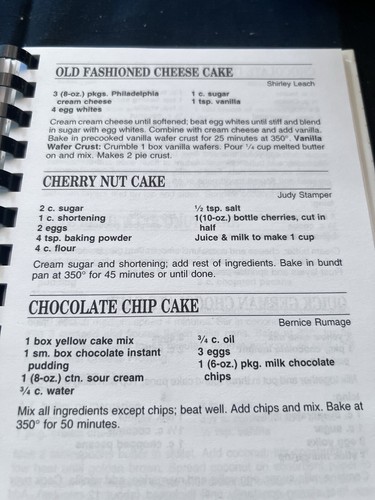 Jacksboro Texas Feeding The Flock II 1997 1st United Methodist Church Recipes - Picture 9 of 10