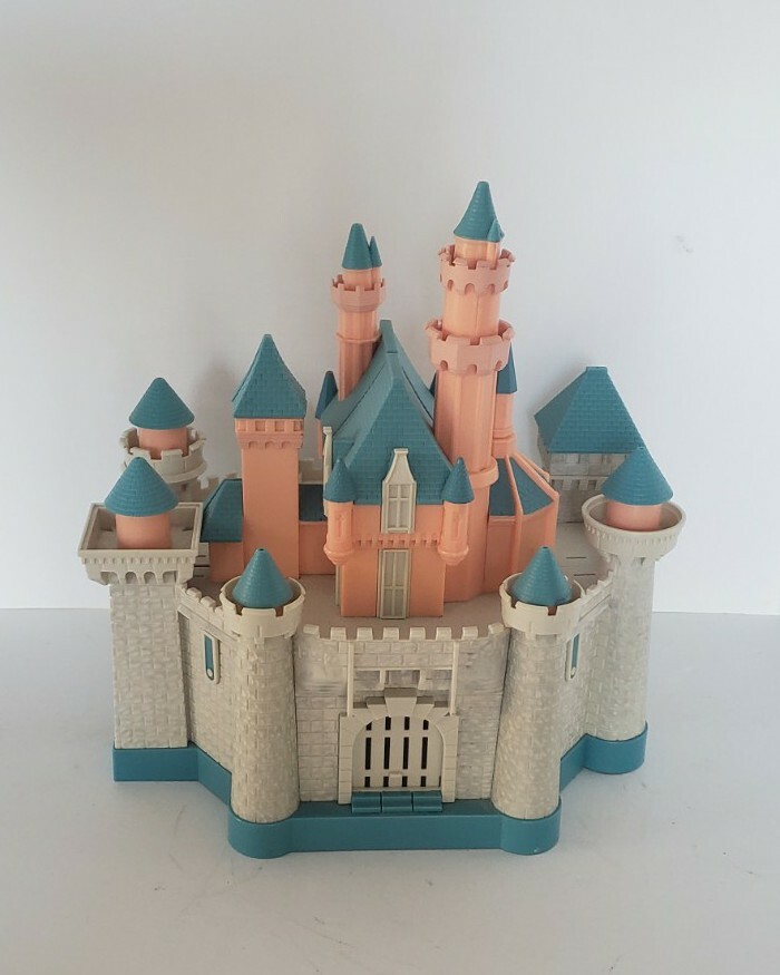 Retired Disney Sleeping Beauty Castle Playset Vintage Disneyland Toy WORKS