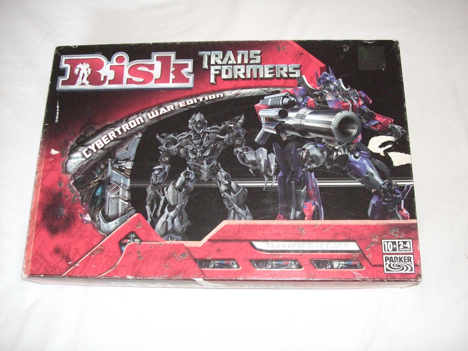 Risk Transformers Board Game Cybertron War Edition Hasbro 2007