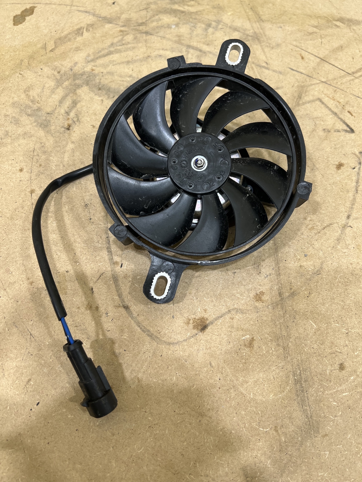 ELECTRIC FAN RADIATOR FAN KEEWAY MOTOR RKF 125 2021 2023-image