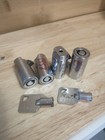 6 pc. Snack soda drink vending machine 2 keys & 4 locks key #1452 used