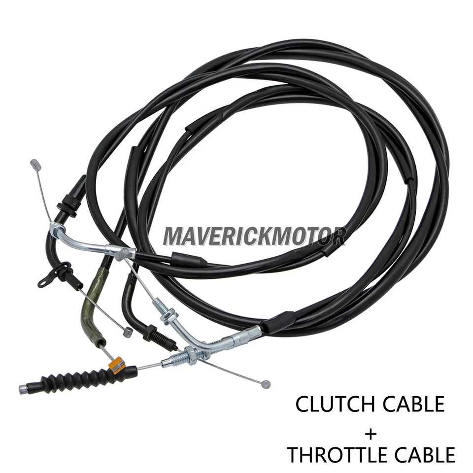 Extended Clutch Cable Throttle Wire For Yamaha V-Star XVS / DS 400 650 DragStar - Image 2 of 4