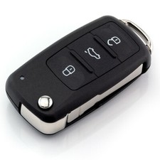 2x Auto Ersatz Klappschlüssel Gehäuse für VW Golf Polo Sharan T5 Touran Tiguan