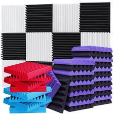 12~96 Packs 12X12X1 Acoustic Foam Panels Soun...