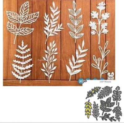Blätter Stanzformen Metall Cutting Dies Scrapbooking Stanzschablonen Stencil DIY