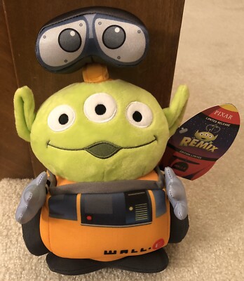 NEW W/TAGS Disney Toy Story Alien Remix WALL-E Robot Plush Pixar Stuffed Animal