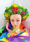 Ukrainian Wreath Flower Headdress Floral Headband Head Vinok women Crown