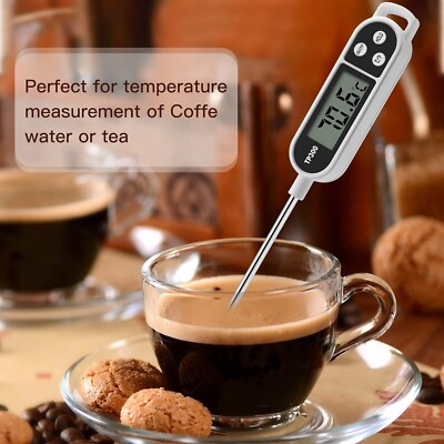 Hochpräzises digitales Lebensmittelthermometer mit 300° LCD-Display 