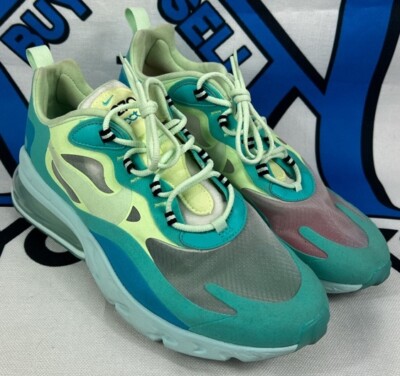 Size 9 Nike Air Max 270 React Mens Hyper Jade Frosted Spruce Shoes AO4971-301
