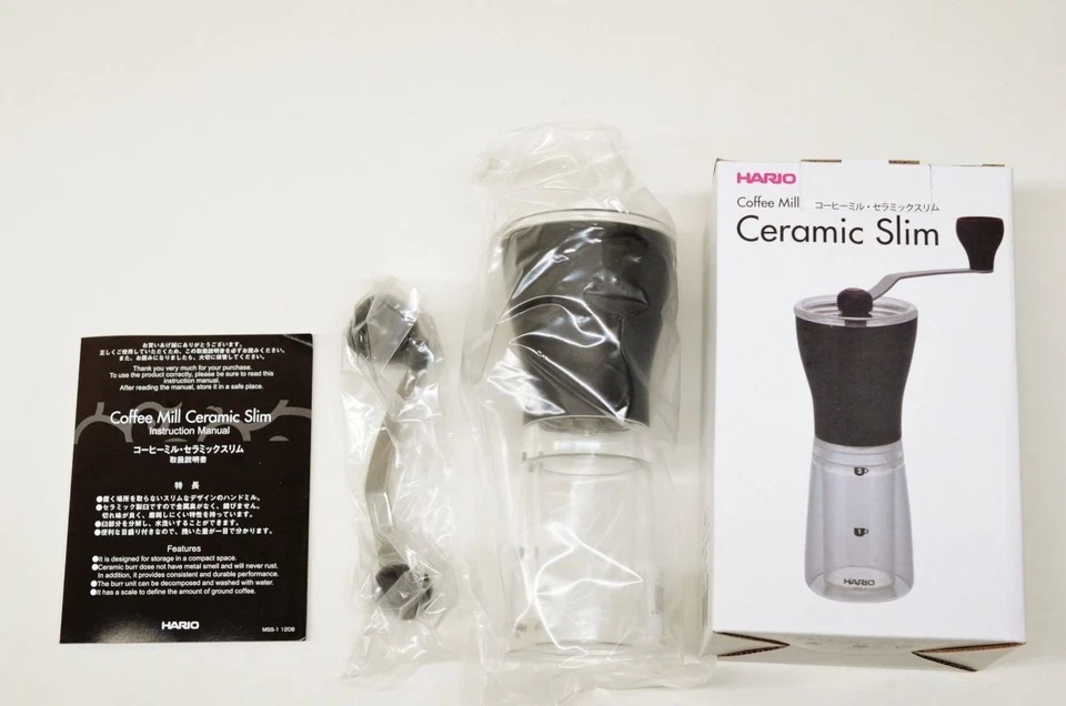 Molinillo de café delgado de cerámica HARIO MSS-1B Foto 2 de 3