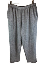 Vtg Alfred Dunner Classic Fit Pants Women's 14 Gray Comfort Trousers USA Stretch