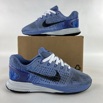Nike Lunarglide Womens Running Shoes Sneakers Blue 747356 - Main Image