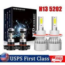 For Jeep Patriot 2010-2017 4X LED Headlight High/LOW Beam + Fog Light Bulbs kit