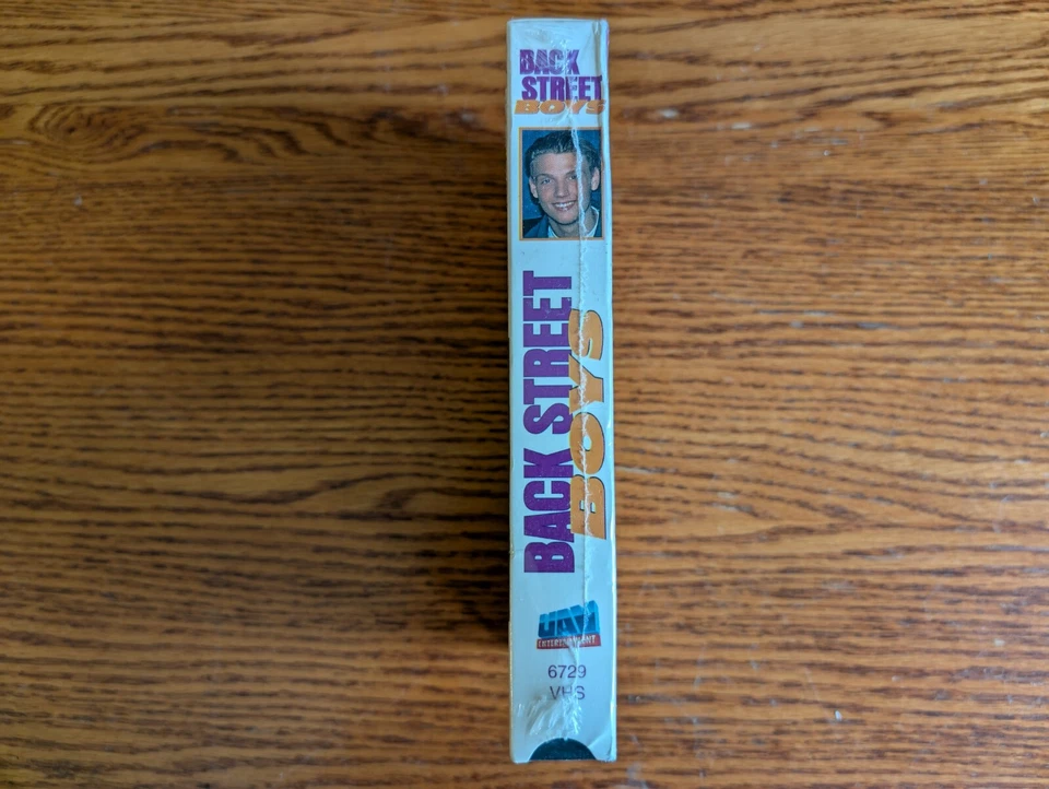 BRAND NEW Backstreet Boys (VHS; 1997) Never Seen Footage RARE Sealed OOP - Image 4 of 4