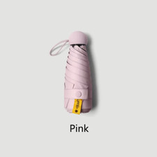 Hot selling Compact Folding umbrella, Pink color umbrella