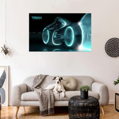62289 tron legacy light bike Wall Decor Print Poster | eBay