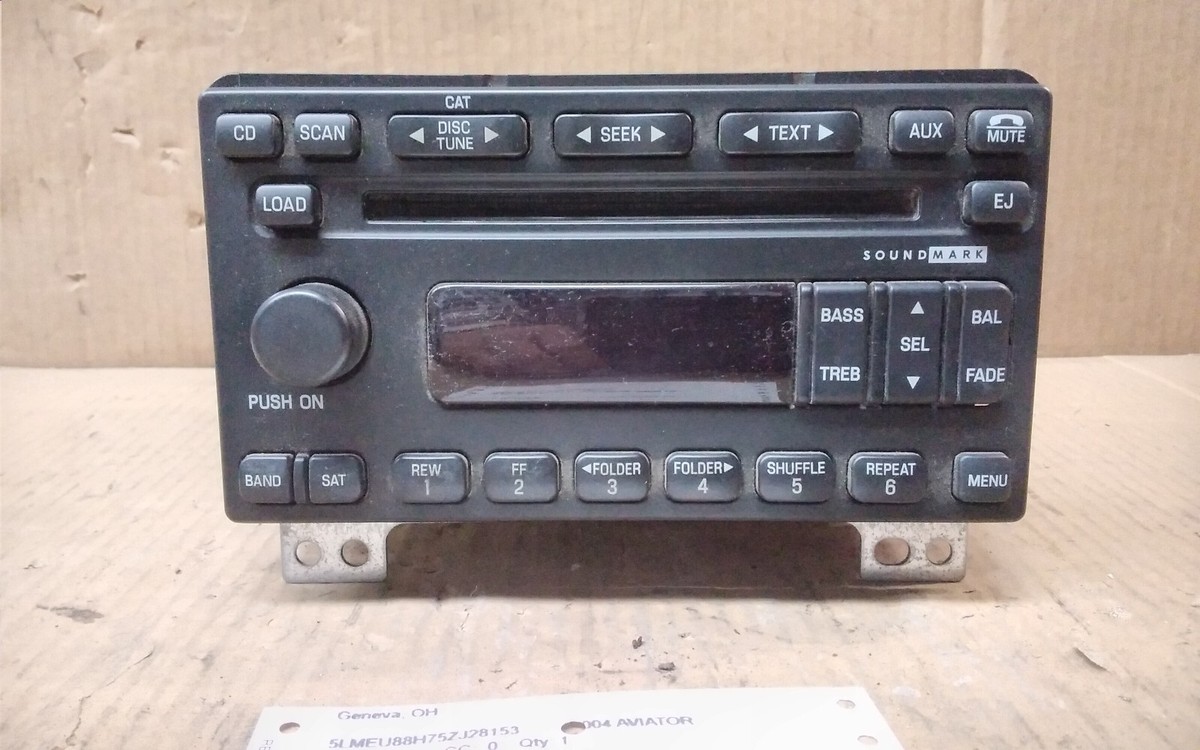 2004 LINCOLN AVIATOR AM FM 6 CD RADIO ID-5C5T-18C815-AC | eBay