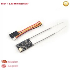 Fli14 2.4G FPV Receiver RX 14-CH w/ Power Amplifier OSD RSSI Output For Flysky