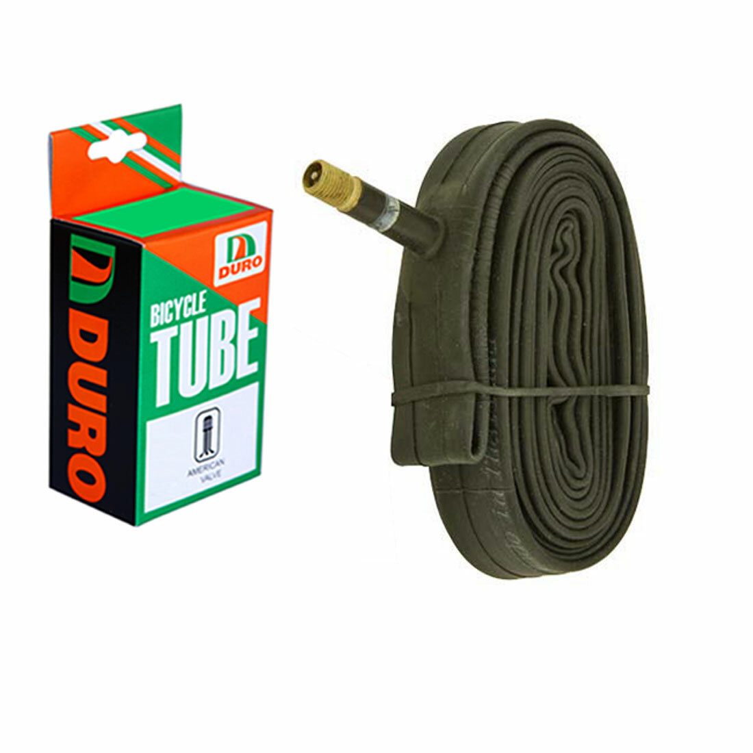 NEW! GENUINE DURO BICYCLE TUBE IN 700 X 18C/25C 33MM STANDARD SCHRADER