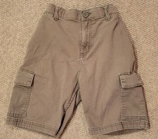Levi's Boys 14 Reg 27W Green Cargo Shorts