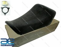 AEspares Passend FüR Royal Enfield Himalayan Front Rider Touring Sitz Schwarz
