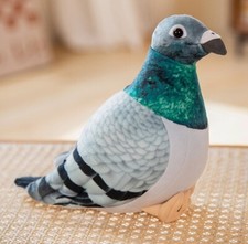 NEW Green Pigeon Bird 8 Inch Stuffed Animal Plush Toys Toddler Doll Kids Gifts