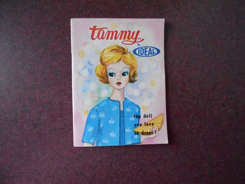 SMALL 1960'S FASHION CATALOG FOR THE TAMMY DOLL BY IDEAL