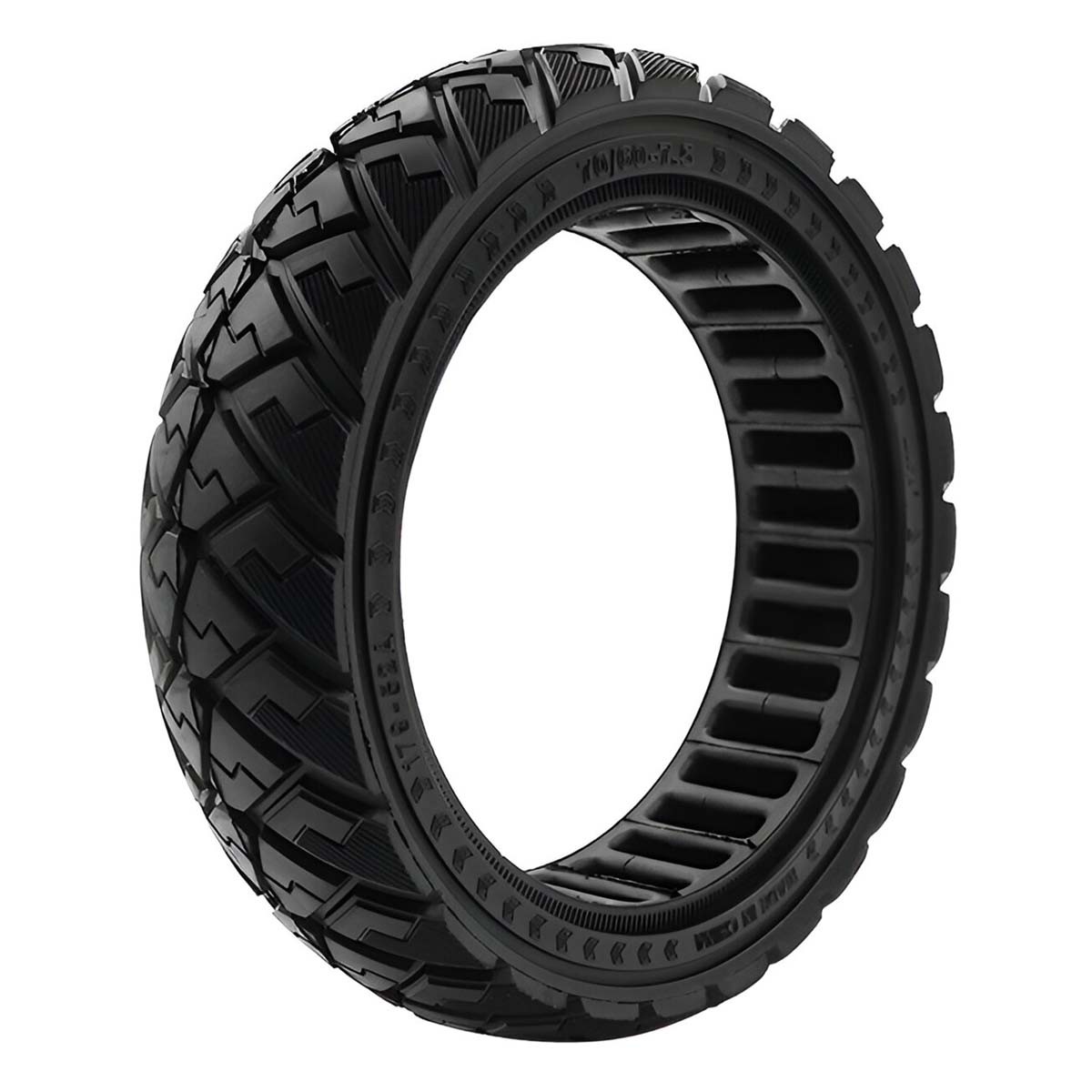 Pneu Plein Avizar Haute Densité Increvable pour Trottinette Ninebot Segway ZT3 Pro