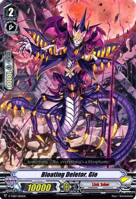 #ad #ad BLOATING DELETOR GIO V TD07 004EN TRIAL DECK CARDFIGHT VANGUARD HP $1.99
